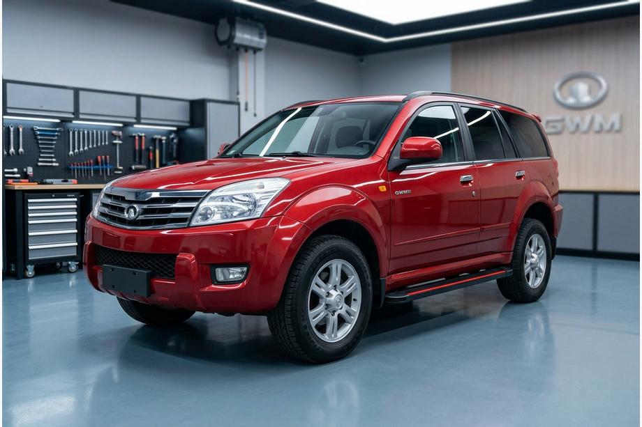 GreatWall Haval/Hover H3 2005-2013 Marchepieds Latéraux Maya Red (2 pcs, Aluminium) Image