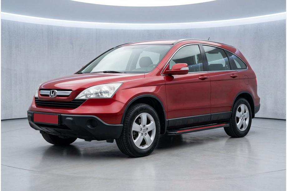 Honda CRV 2007-2011 Marchepieds Latéraux Maya Red (2 pcs, Aluminium) Image
