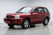 Hyundai Santa Fe 1 2000-2006 Marchepieds Latéraux Maya Red (2 pcs, Aluminium) photo 1