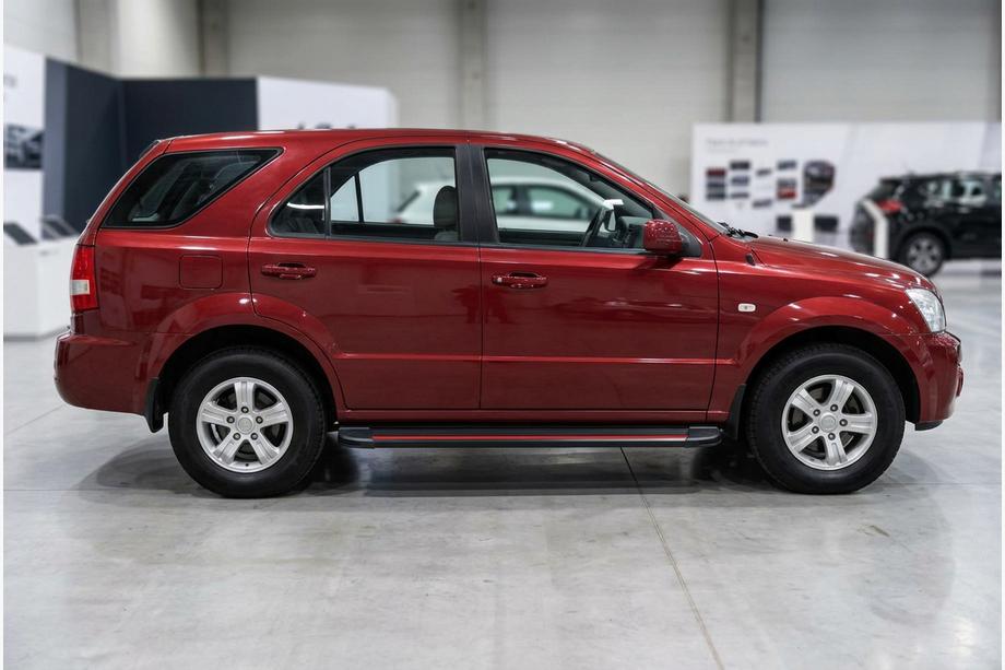 Kia Sorento I BL 2002-2009 Marchepieds Latéraux Maya Red (2 pcs, Aluminium) Image