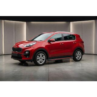 Marchepieds Latéraux Maya Red (2 pcs, Aluminium) Kia Sportage 2015-2021 photo 1