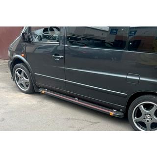 Marchepieds Latéraux Maya Red (2 pcs, Aluminium) Mercedes Vito W638 1996-2003 photo 4
