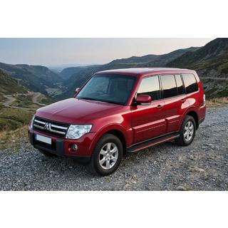 Marchepieds Latéraux Maya Red (2 pcs, Aluminium) Mitsubishi Pajero Wagon IV 2006-2021 photo 1