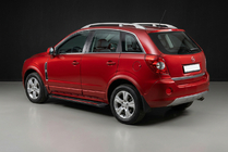Opel Antara 2006-2017 Marchepieds Latéraux Maya Red (2 pcs, Aluminium) photo 1