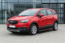 Opel Crossland X 2017-2024 Marchepieds Latéraux Maya Red (2 pcs, Aluminium) photo 1