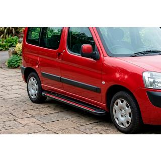 Marchepieds Latéraux Maya Red (2 pcs, Aluminium) Peugeot Partner 1996-2008 photo 1