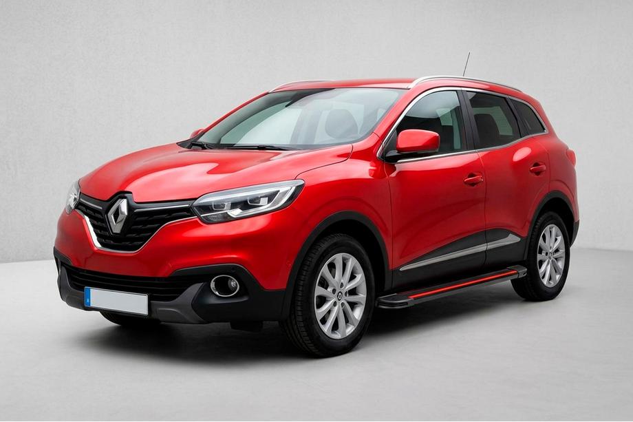 Renault Kadjar 2015-2022 Marchepieds Latéraux Maya Red (2 pcs, Aluminium) Image