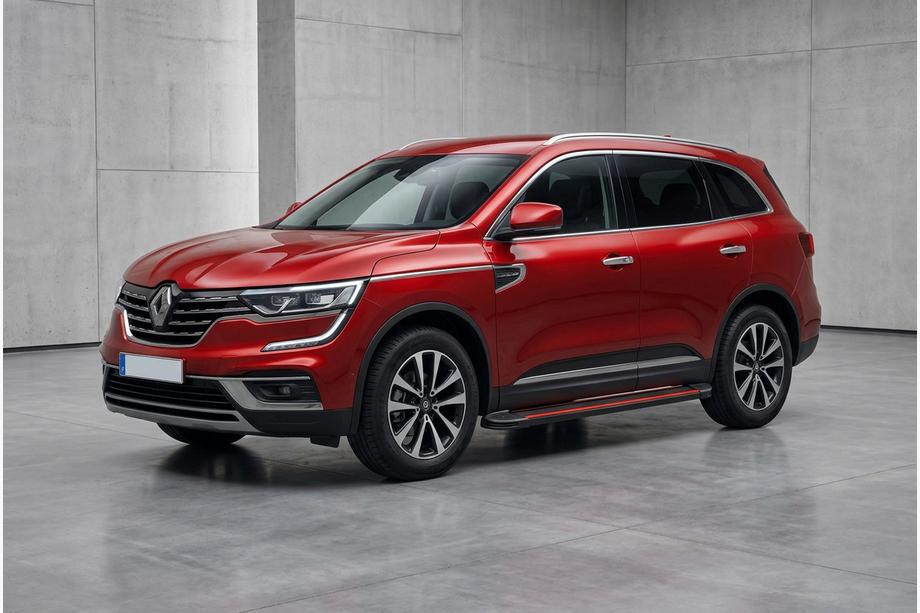 Renault Koleos 2016-2024 Marchepieds Latéraux Maya Red (2 pcs, Aluminium) Image