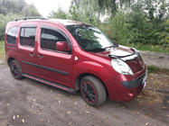 Renault Kangoo 2008–2020 Marchepieds Latéraux Maya Red (2 pcs, Aluminium) Empattement Long photo 2
