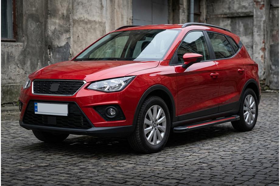 Seat Arona 2017- Marchepieds Latéraux Maya Red (2 pcs, Aluminium) Image