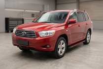 Toyota Highlander 2008-2013 Marchepieds Latéraux Maya Red (2 pcs, Aluminium) photo 1