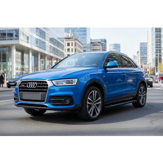 Marchepieds Latéraux Maya Blue (2 pcs, Aluminium) Audi Q3 2011-2019 photo 1