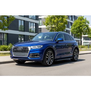 Marchepieds Latéraux Maya Blue (2 pcs, Aluminium) Audi Q5 2017-2025 photo 1