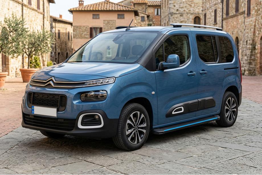 Citroen Berlingo/Multispace 2018- Marchepieds Latéraux Maya Blue (2 pcs, Aluminium) Empattement Long Image