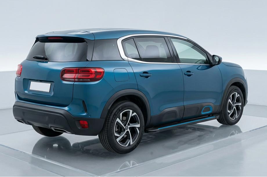 Citroen C5 Aircross 2017-2025 Marchepieds Latéraux Maya Blue (2 pcs, Aluminium) Image