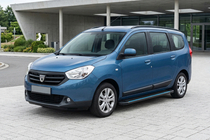 Dacia Lodgy 2012-2022 Marchepieds Latéraux Maya Blue (2 pcs, Aluminium) photo 1