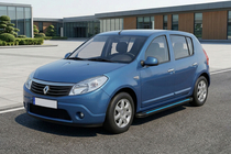 Dacia Sandero 2007-2013 Marchepieds Latéraux Maya Blue (2 pcs, Aluminium) photo 1
