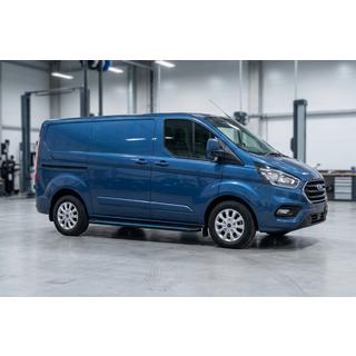Marchepieds Latéraux Maya Blue (2 pcs, Aluminium) Ford Custom 2013-2022 photo 1