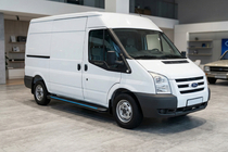 Ford Transit 2000–2014 Marchepieds Latéraux Maya Blue (2 pcs, Aluminium) L1 (court) photo 1
