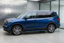 Honda Pilot 2015-2022 Marchepieds Latéraux Maya Blue (2 pcs, Aluminium) photo 1