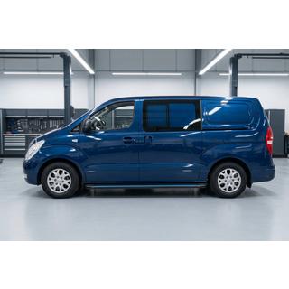 Marchepieds Latéraux Maya Blue (2 pcs, Aluminium) Hyundai H300, H1, Starex 2008-2020 photo 1