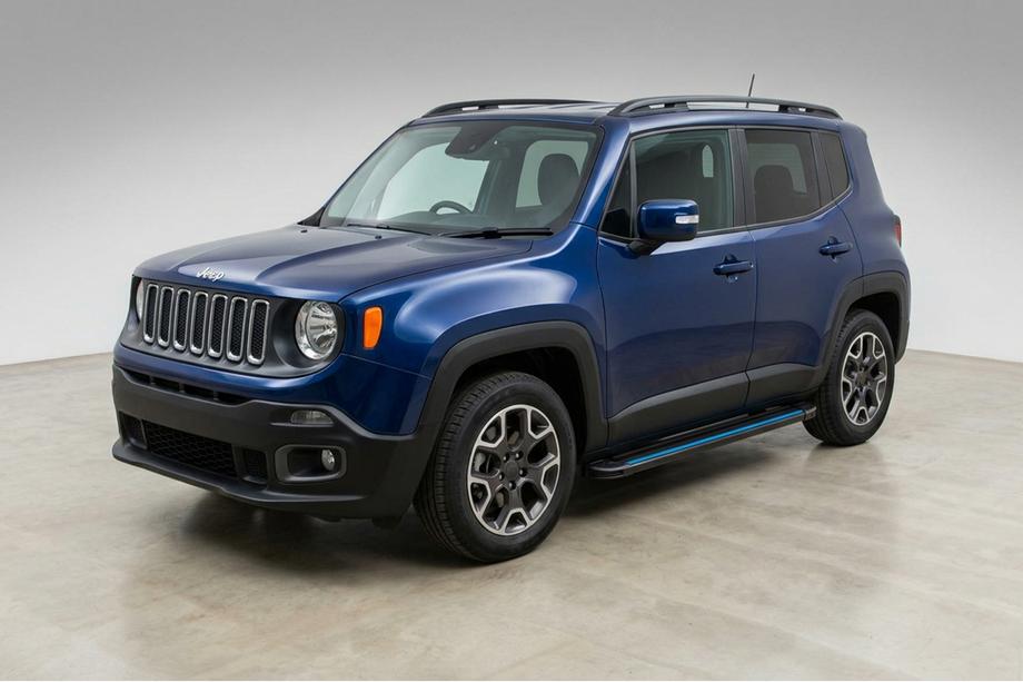 Jeep Renegade 2014- Marchepieds Latéraux Maya Blue (2 pcs, Aluminium) Image