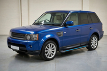 Range Rover Sport 2005-2013 Marchepieds Latéraux Maya Blue (2 pcs, Aluminium) photo 1