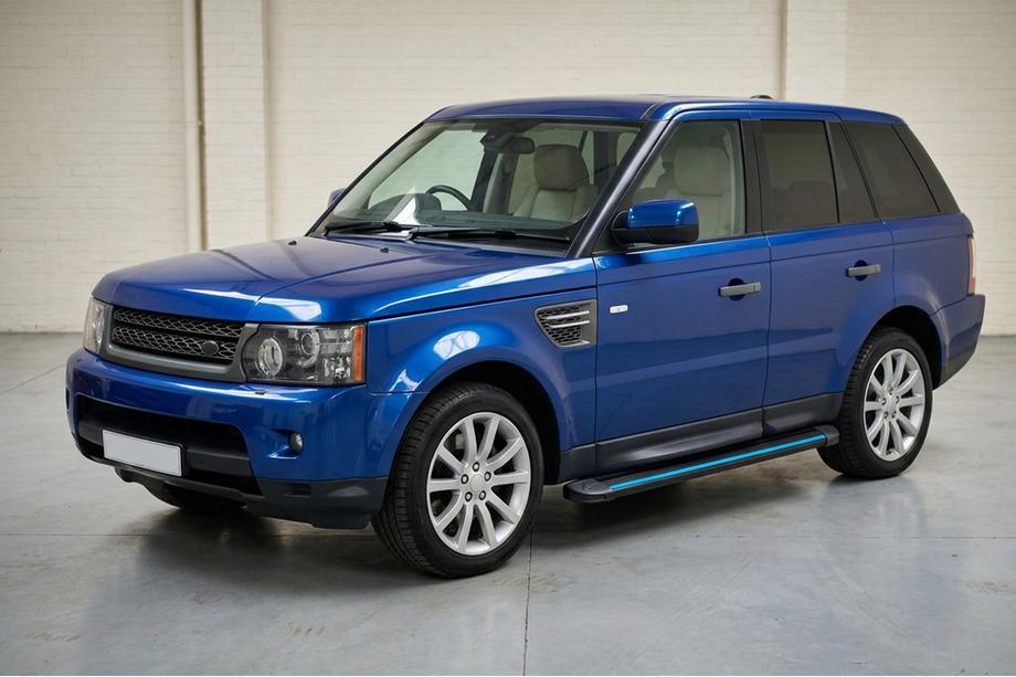 Range Rover Sport 2005-2013 Marchepieds Latéraux Maya Blue (2 pcs, Aluminium) Image