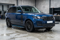 Range Rover IV L405 2013-2021 Marchepieds Latéraux Maya Blue (2 pcs, Aluminium) photo 1