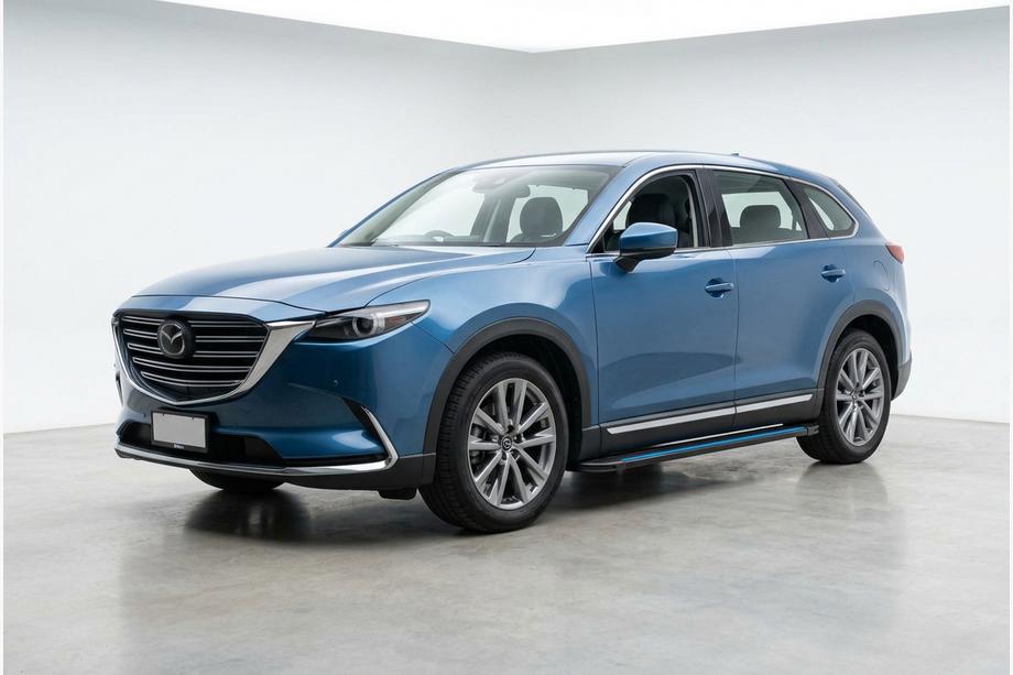 Mazda CX-9 2017- Marchepieds Latéraux Maya Blue (2 pcs, Aluminium) Image