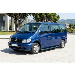 Marchepieds Latéraux Maya Blue (2 pcs, Aluminium) Mercedes Vito W638 1996-2003 photo 1