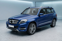 Mercedes GLK class X204 2008-2015 Marchepieds Latéraux Maya Blue (2 pcs, Aluminium) photo 1