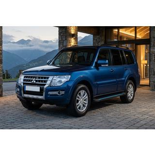 Marchepieds Latéraux Maya Blue (2 pcs, Aluminium) Mitsubishi Pajero Wagon IV 2006-2021 photo 1