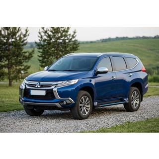 Marchepieds Latéraux Maya Blue (2 pcs, Aluminium) Mitsubishi Pajero Sport 2015- photo 1