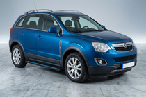 Opel Antara 2006-2017 Marchepieds Latéraux Maya Blue (2 pcs, Aluminium) photo 1