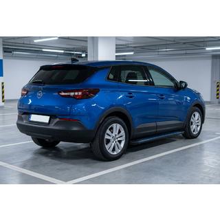 Marchepieds Latéraux Maya Blue (2 pcs, Aluminium) Opel Grandland X 2017- photo 1