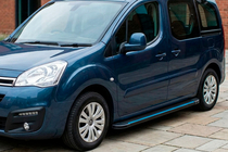 Peugeot Partner Tepee 2008-2018 Marchepieds Latéraux Maya Blue (2 pcs, Aluminium) photo 1