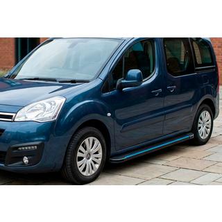 Marchepieds Latéraux Maya Blue (2 pcs, Aluminium) Peugeot Partner Tepee 2008-2018 photo 1