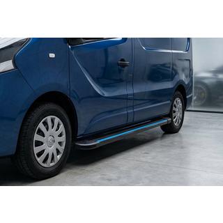 Marchepieds Latéraux Maya Blue-Black (2 pcs, Aluminium) photo 1