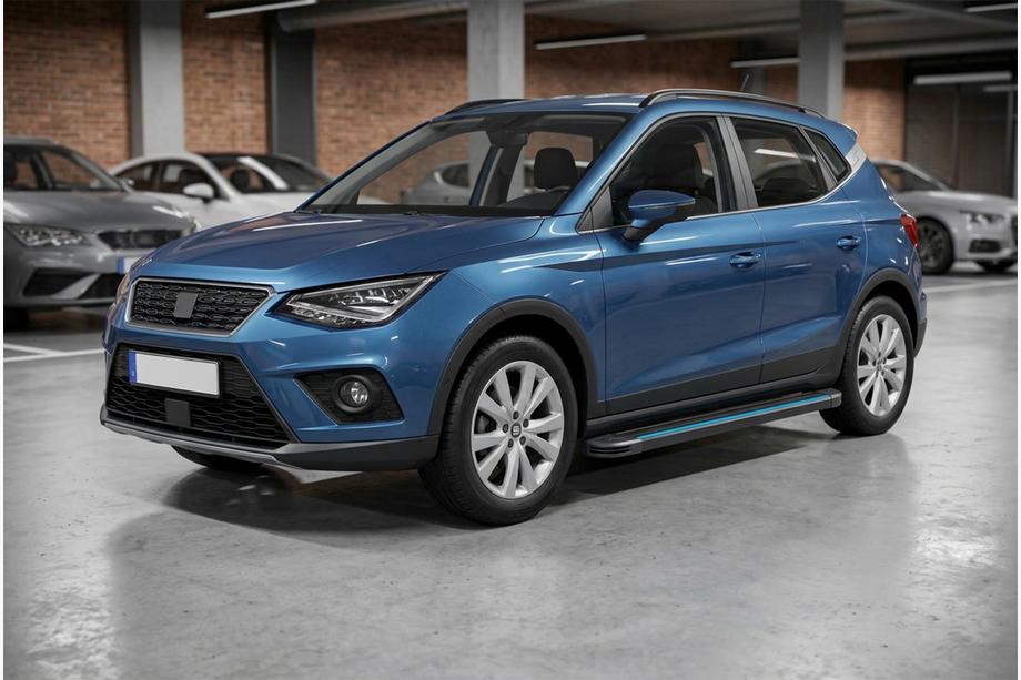 Seat Arona 2017- Marchepieds Latéraux Maya Blue (2 pcs, Aluminium) Image