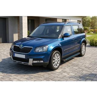 Marchepieds Latéraux Maya Blue (2 pcs, Aluminium) Skoda Yeti 2009-2017 photo 1
