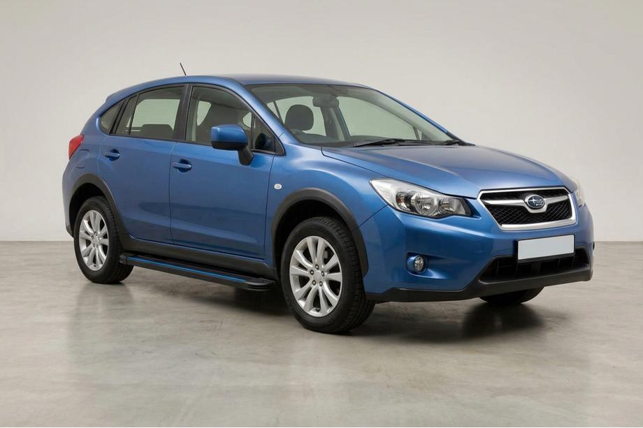 Subaru XV 2011-2017 Marchepieds Latéraux Maya Blue (2 pcs, Aluminium) Image