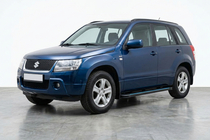 Suzuki Grand Vitara 2005-2017 Marchepieds Latéraux Maya Blue (2 pcs, Aluminium) photo 1