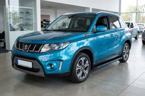Suzuki Vitara 2015- Marchepieds Latéraux Maya Blue (2 pcs, Aluminium) photo 1