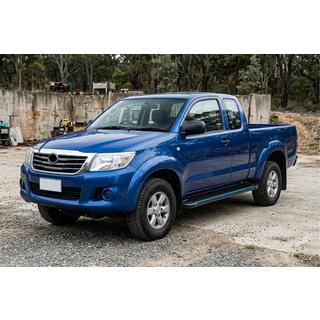 Marchepieds Latéraux Maya Blue (2 pcs, Aluminium) Toyota Hilux 2006-2015 photo 1