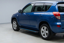 Toyota Rav 4 2006-2013 Marchepieds Latéraux Maya Blue (2 pcs, Aluminium) photo 1