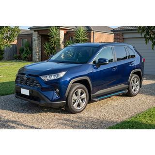 Marchepieds Latéraux Maya Blue (2 pcs, Aluminium) Toyota Rav 4 2019–2025 photo 1