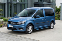 Volkswagen Caddy 2015-2020 Marchepieds Latéraux Maya Blue (2 pcs, Aluminium) photo 1