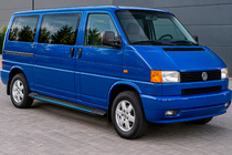 Volkswagen T4 Transporter 1990-2003 Marchepieds Latéraux Maya Blue (2 pcs, Aluminium) photo 1
