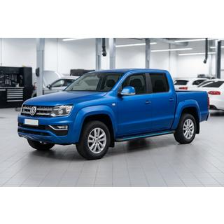 Marchepieds Latéraux Maya Blue-Black (2 pcs, Aluminium) Volkswagen Amarok 2010-2022 photo 1